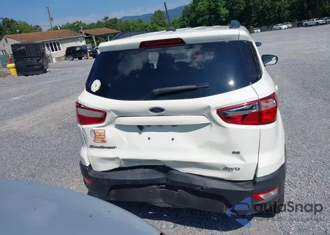 2021 Ford Ecosport Se из США, поврежденный, VIN MAJ6S3GL8MC397635